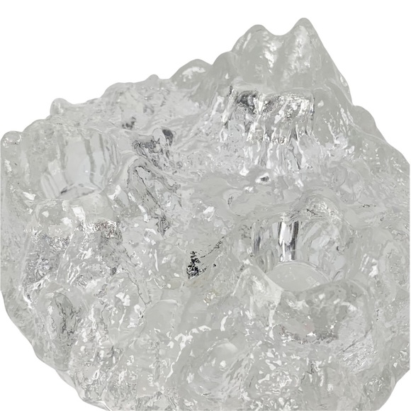 Vintage Accents Vintage Le Smith Crystal Ice Candle Holder